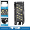 Jeep Grand Cherokee 2 x White LED License Plate Lights (2017-2021)