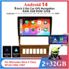 Benz E Class W124 9" Android Stereo Radio GPS Navi WiFi FM (1993-1995)