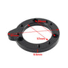 Harley CV & S&S Super E Carb Black Air Filter Cleaner Adapter Plate