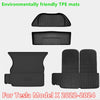 Tesla Model X TPE Front Frunk/Rear Trunk Cargo Liner Pad Mat (2022–2024)