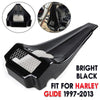 Harley Road King & Street Glide Vivid Fairing Chin Spoiler Scoop Black