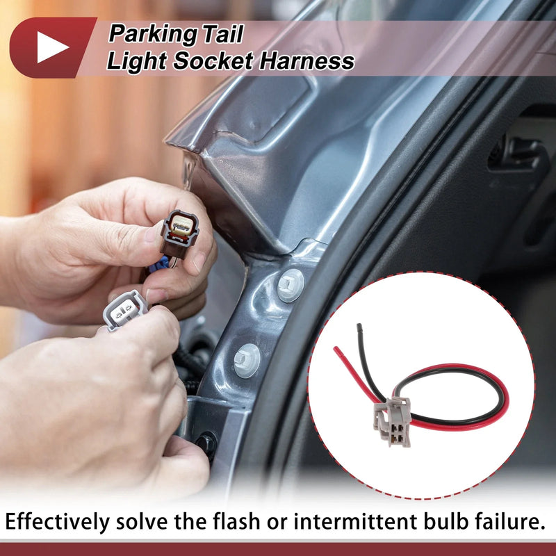 Honda Accord 4-Door Parking Light Socket Wiring (1998-2012)