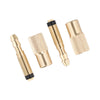 Pair Bore Hose Tire Inflator Valve Connector Brass Chuck