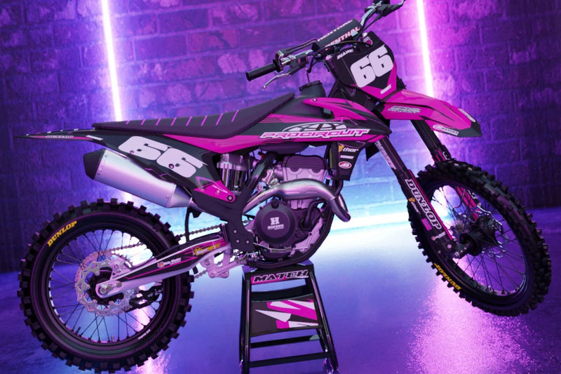 KTM SXF 250 450 (2013-2015) - Pink Style Stickers Custom Decals