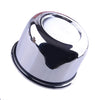 3.25" Rim Bore Chrome 2.32" Push Through Trailer Wheel Center Cap