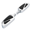 Harley Touring Sportster XL883 1200 Chrome Male Mount Footrest Pegs