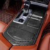 Dry Real Carbon Fiber Center Console Panel Cover Trim Fit Maserati Ghibli 13-16