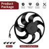 Can Am Maverick X3 Max Turbo R Radiator Cooling Fan (2017–2024)