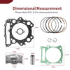 Yamaha Rhino 660 100mm Forged Piston Gasket Top End Kit (2004-2007)