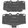 Landcruiser 70-75 HZJ75 FZJ75 4x4 Front Disc Brake Pad Set (1990–1999)