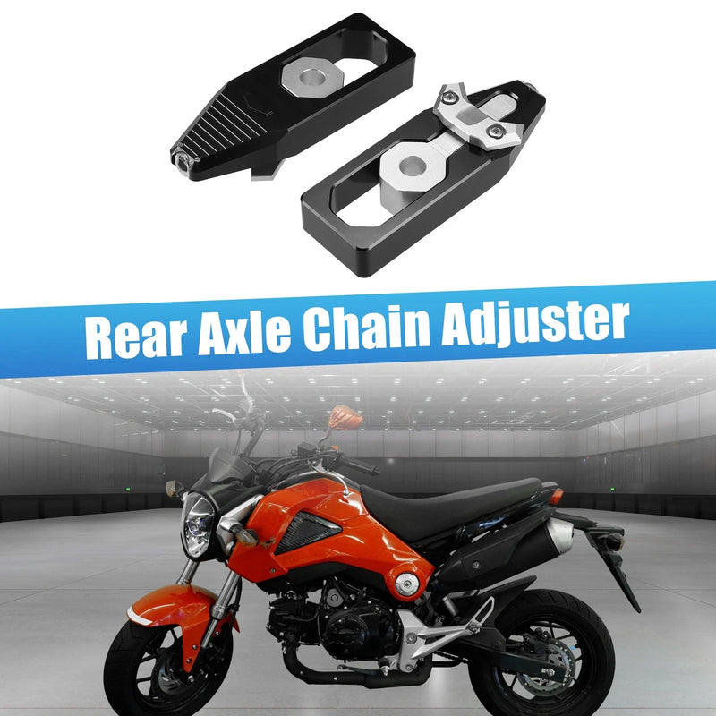 Honda Grom Motorcycle Tensioner Axle Chain Adjusters (2014-2021)