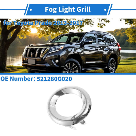 Toyota Prado Front Left Fog Light Grill (2013–2017)