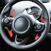 BMW Mini Cooper Red Car Steering Wheel Shift Paddle Extend Cover (2002-2023)