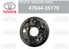 Toyota Camry Brake Backing Plate Sub-Assembly, Rear Left