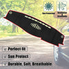 Toyota Crown 14th 210 Series Suede Silicone Dashboard Cover (2012-2018)