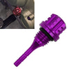 GY6 BWS 125CC Purple Oil Level Gauge Dipstick Plug