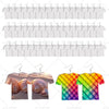 DIY Jewelry 48PCS Double-Sided MDF Football Shirt Earring Blanks