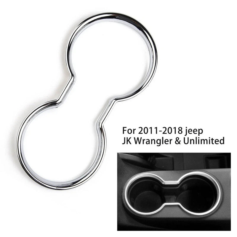 Water Cup Holder Trim / Silver / Center Decoration (2011–2018)