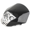 Universal Dirt Pit Bike Black 6W LED Headlight Lamp