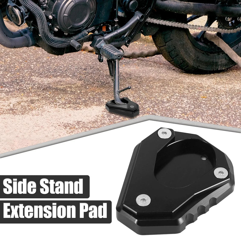 Kawasaki Ninja 400 Side Stand Extension Pad Black (2018–2019)