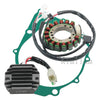 Yamaha YFM350FW Big Bear 350 Stator Coil, Regulator Rectifier, Gasket (1997)
