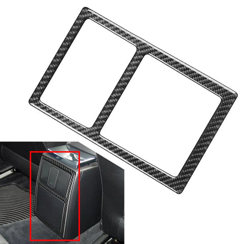 Volkswagen Passat B5 (2001-2005) Black Rear Console Panel Cover Trim