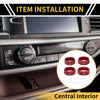 Jeep Gladiator JT Air Conditioner Headlight Switch Knob Cover Ring (2019-2023)