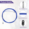 Marine Engine 2 x Marine Throttle Control Cable Blue with Fastening Head