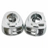 Harley Dyna Softail Billet Aluminum Chrome Switch Housing Cover & Button Caps (2006-2023)