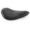 Harley Bobber Chopper Black Alligator Leather Solo Driver Seat