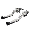 BMW F800GS / Adventure, F800R Silver Extendable Brake Clutch Levers (08-18)