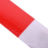 Vehicles 10 x Reflective Safety Tape Red White Warning Sign