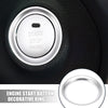 Mazda CX-5 CX-4 Axela Atenza Silver Tone Start Button Decorative Ring