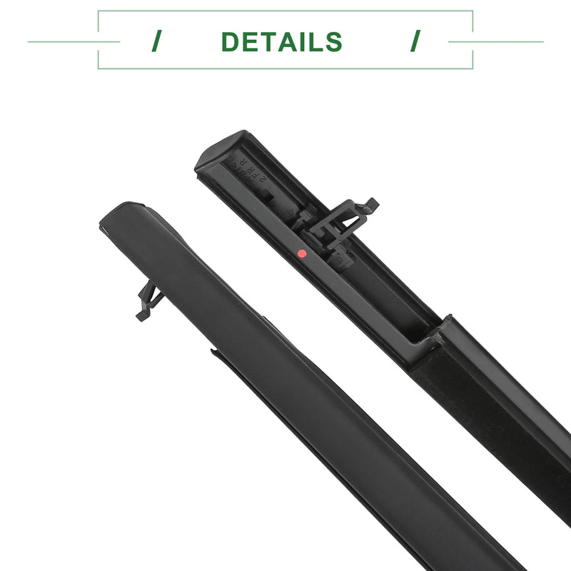 Honda HR-V (2016-2020) Black 4pcs Weatherstrip Window Seal