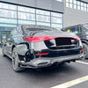 Mercedes Benz E Class 3 x Gloss Black Rear Bumper Diffuser Lip (2024-2025)