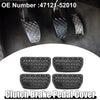 Toyota RAV4 Black 4pcs Anti-Slip Clutch Brake Pedal Cover