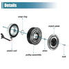 Infiniti JX35 2013 Nissan AC Compressor Clutch Kit Pulley