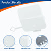 BMW 1 Series F20 (2011-2019) - Pure White Front Tow Hook Cover