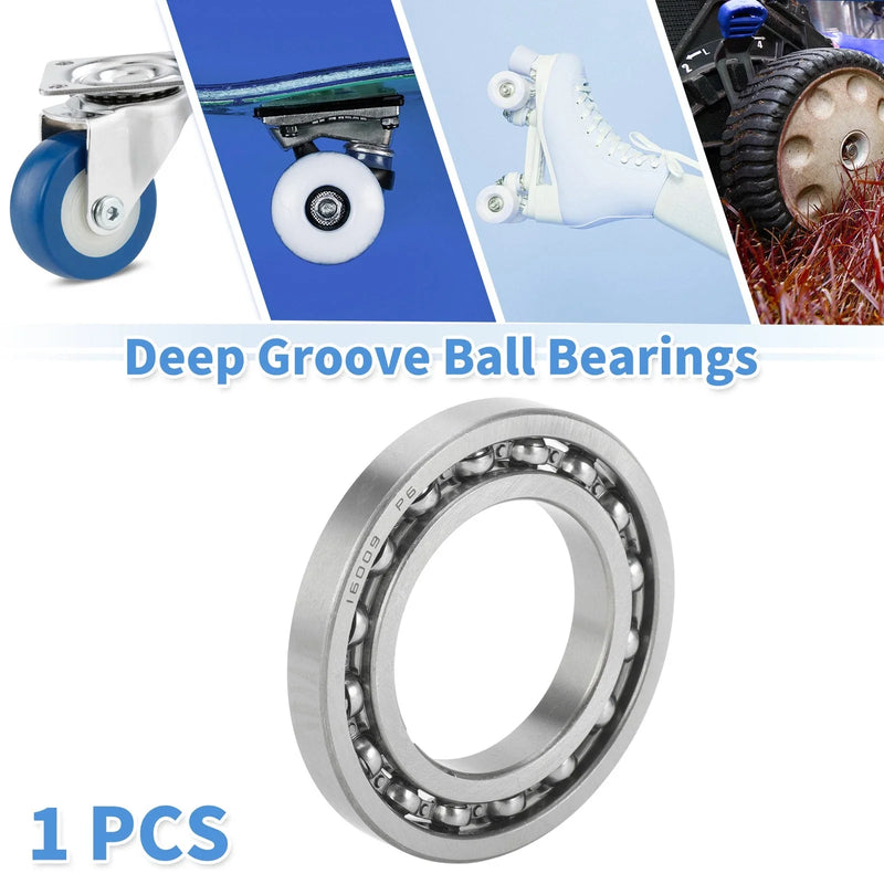Scooter Skateboard Wheel Deep Groove Ball Bearings 45x75x10mm 1 Pc