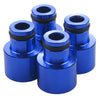 Honda Civic, Acura B16 4 x Blue Engine Fuel Injector Adapters (1996-2000)