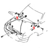 Toyota Corolla Sprinter KE70 KE72 TE71 TE72 1979-1987 Bonnet Hinge Seal