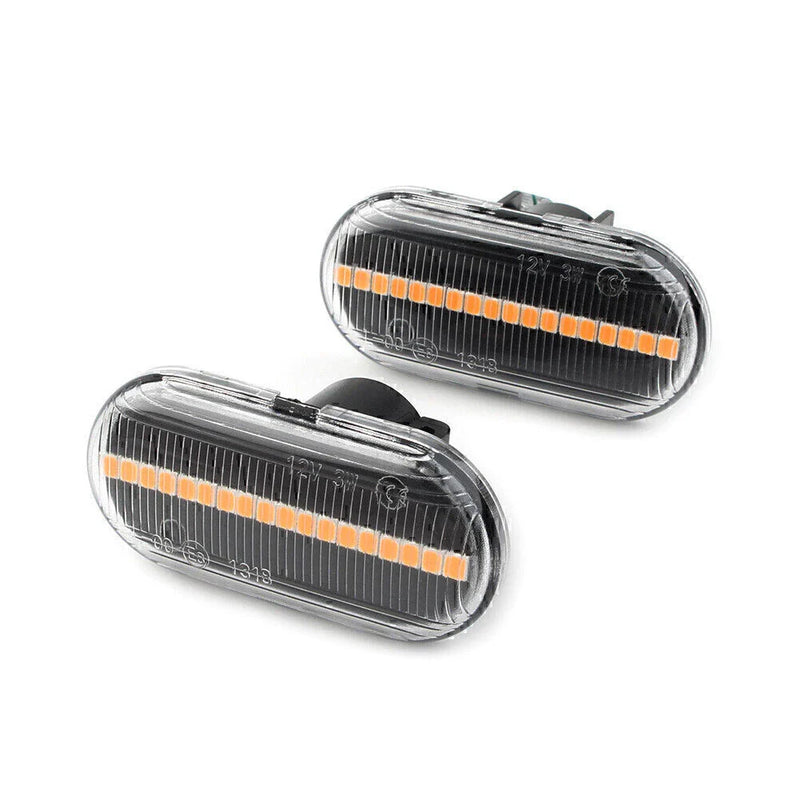 Smart Fortwo W453 Dynamic Clear LED Side Marker Light (2015-2023)
