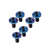 Bike Motorcycle 6 x M5x20mm Titanium Alloy Torx Head Bolts