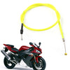 Yamaha R1 Yellow Motorcycle Brake Clutch Cable (2002-2003)
