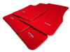 BMW 4 Series G22 (2020-2023) - ER56 Design LHD Premium Red Floor Mats