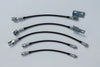 Ford Falcon XW, XY Braided Brake Hose Set (EA-ED)