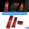 Ford Explorer (2020-2023) Red 3 Pcs Gas Brake Foot Rest Pedals