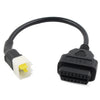 Delphi 6 Pin OBD to 16 Pin OBD2 Diagnostic Scanner Tool Adapter Cable