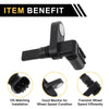 Toyota Tacoma (2005-2022)  Front Left & Rear Left ABS Wheel Speed Sensor