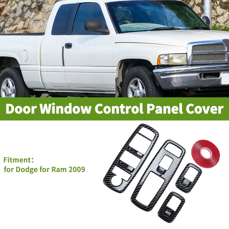Dodge Ram 4 x Window Switch Bezel Cover